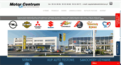 Desktop Screenshot of motorcentrum.pl