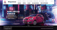 Desktop Screenshot of mitsubishi.motorcentrum.pl